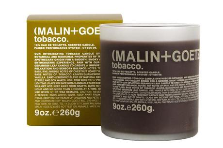 Malin + Goetz   Tobacco Scented Candle