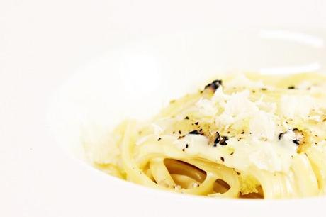 Linguine with truffles, cream and Parmesan #145