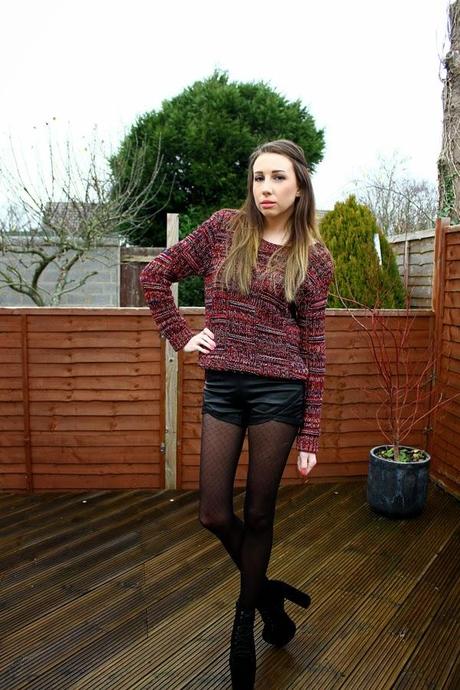 How to wear leather shorts