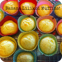 Banana Lilikoi Muffins - #dairyfree yumminess!