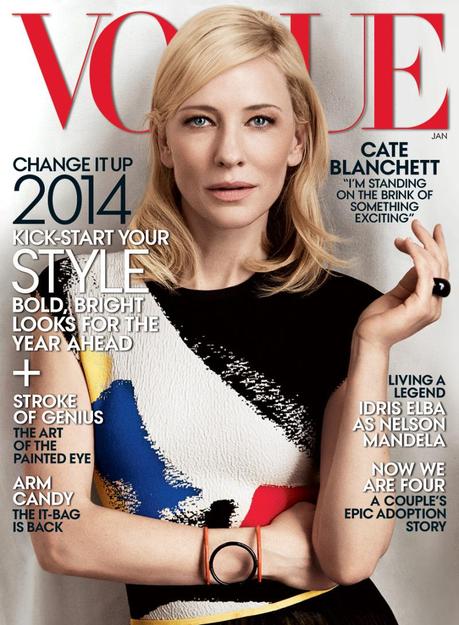 Cate Blanchett by Craig McDean for Vogue US January 2014  