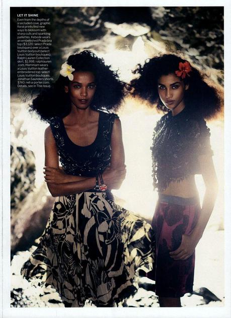 “Flower Girls” by Mikael Jansson for Vogue US January 2014