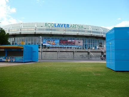 The Rod Laver Arena located on Olympic Boulevard in the world sporting capital