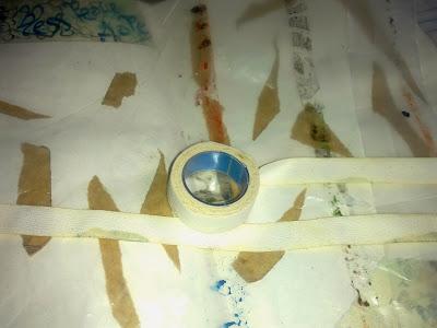 Tutorial Tuesday - DIY Washi Tape - using Masking tape