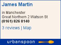 James Martin on Urbanspoon