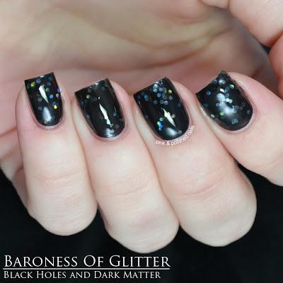 Baroness of Glitter: Weird Science collection swatch and review