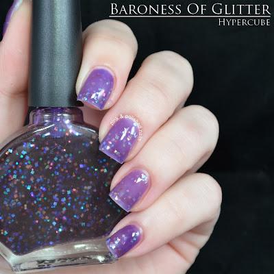 Baroness of Glitter: Weird Science collection swatch and review
