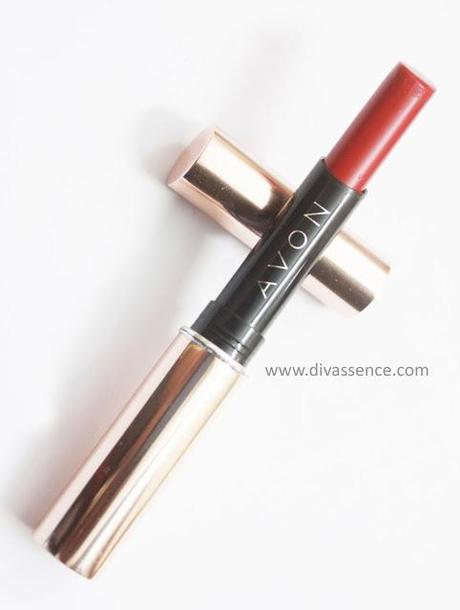 Avon Glazewear Silky Shine Lipstick in Glam Red: Review/Swatch/LOTD