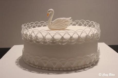 Royal Icing Cake with Swan