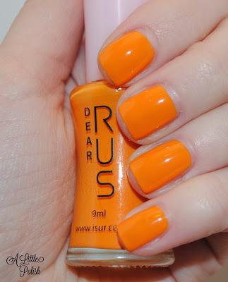 Dear Rus Marshmallow Polish - Swatches & Review