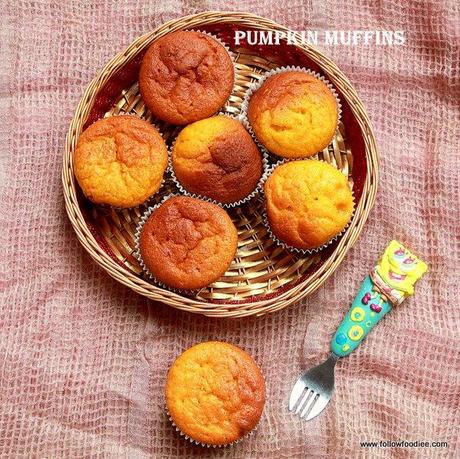 Pumpkin Muffins Recipe , Step by Step 