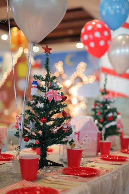 Christmas Themed 1st Onederland Birthday - A First Christmas Wished Themed party by Dreamflavours Celebrations Party and Favors