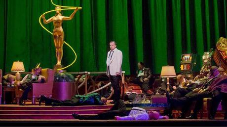 Matthew Polenzai as the Duke (Ken Howard / Met Opera)