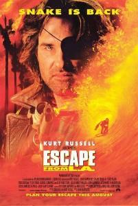 Film poster for Escape from L.A. - Copyright 1...