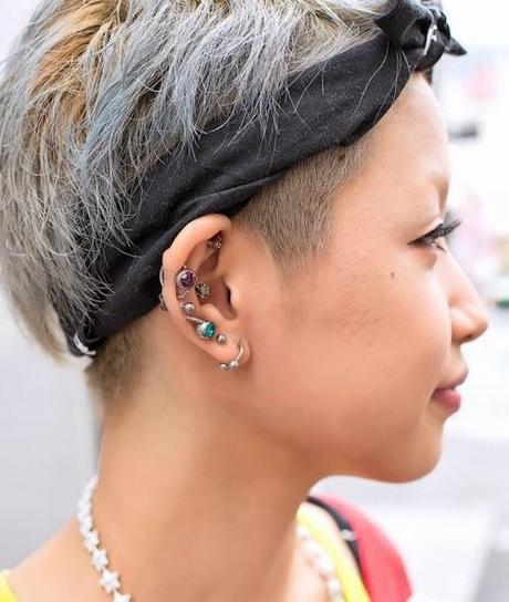 Style Tips: Multiple Ear Piercings
