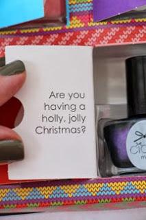 On the 20th Day of December Ciate Gave to Me… :) One Mini Mani and a Swatch of Dallas Dolly! :)