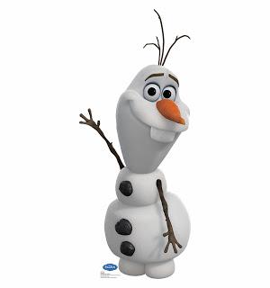Running Outside in the Frozen Like Olaf