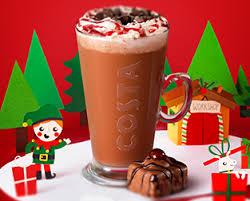 Costa Coffee Black Forest Hot Chocolate & Monin Festive Syrup Set!