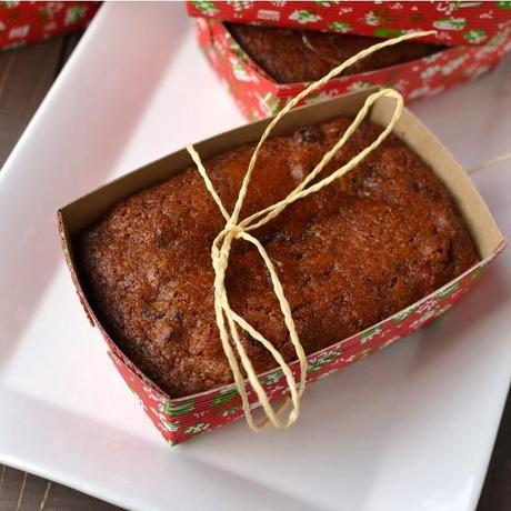 Eggless Christmas Plum Cake (Vegan recipe)