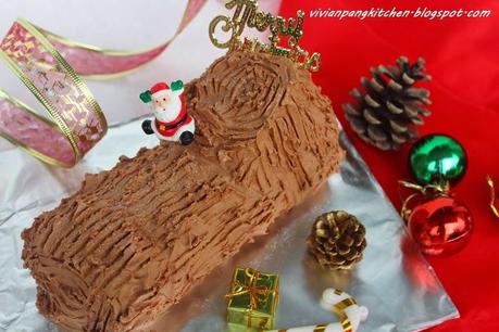 Alternative Log Cake