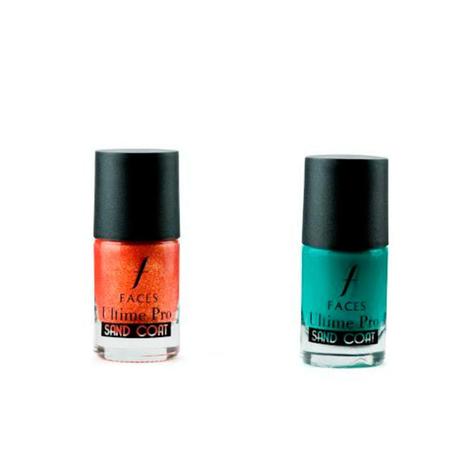 Launch event of FACES Canada New Crystal Sandy Nail Lacquers Ultime Pro Sand Coat. PicMonkey Collage