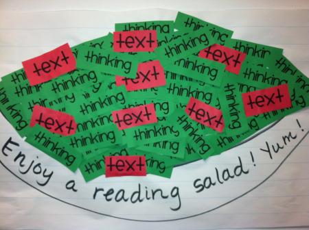 reading salad