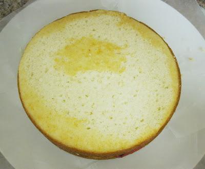 Merry Berry Eggnog Cake