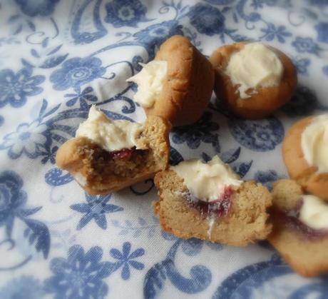 Peanut Butter and Jam Cookie Cups