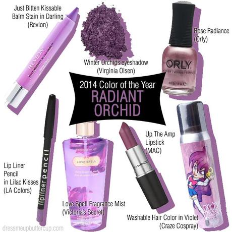 2014 Pantone Color of the Year is Radiant Orchid