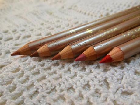 NEW! Lakme 9 to 5 Lip Liners : Swatches NEW! Lakme 9 to 5 Lip Liners : Swatches