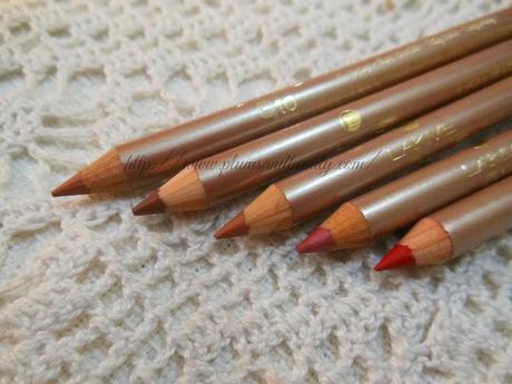 NEW! Lakme 9 to 5 Lip Liners : Swatches NEW! Lakme 9 to 5 Lip Liners : Swatches