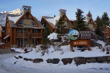 HIdden Ridge Resort Banff Review Entrance 