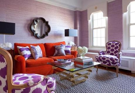 2014 Color Trends for the Home - lush purple, blues and oranges....