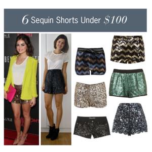 6 Sequin Shorts Under $100