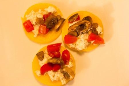 Mini Polenta Pizzas (1 of 2) Mini Polenta Pizzas (1 of 2)