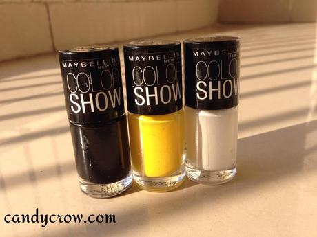 nail art with maybelline color show