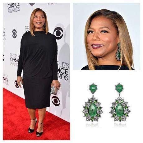 Queen Latifah People's Choice Awards 2014 Jewelry