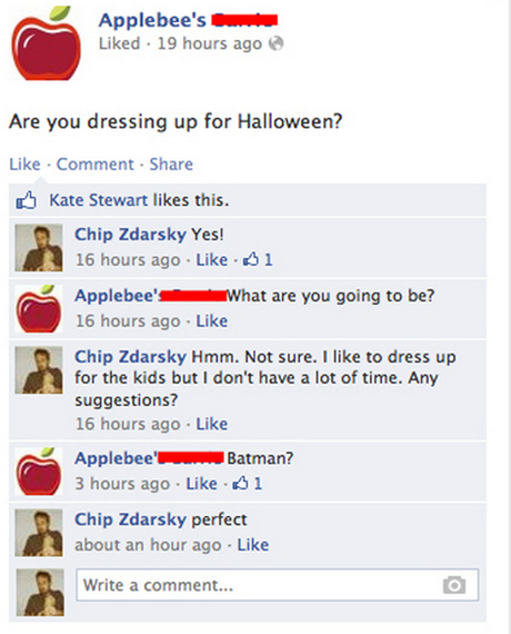Applebees chats with Chip Zdarsky