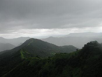 Monsoon in the Westghats in Maharashtra, India