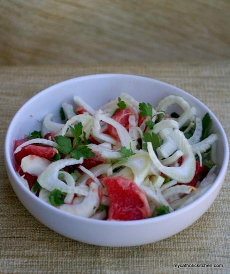 Fennel and Grapefruit Salad 034