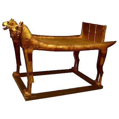 The hybrid Funerary bed of Tutankhamun The hybrid Funerary bed of Tutankhamun
