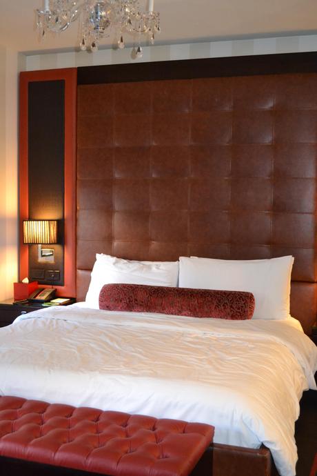 Deluxe King Bed at the Sanctuary Hotel in Times Square NYC Deluxe King Bed at the Sanctuary Hotel in Times Square NYC