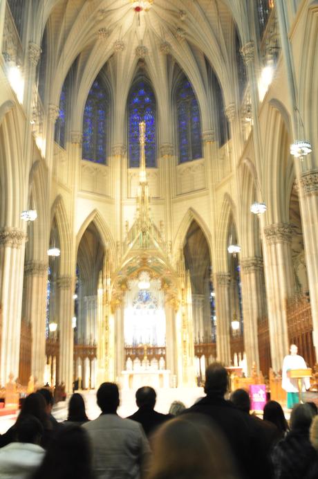 Sanctuary Hotel, St. Patricks Cathedral & The Museum of Sex The inside of St. Patrick's Cathedral on 5th Avenue