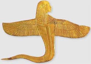 Human-headed Winged Cobra of Tutankhamun Human-headed Winged Cobra of Tutankhamun