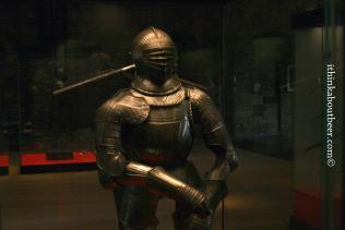 A Suit of Armor in Gravensteen Gent (Ghent) – The Stairmaster of Belgium