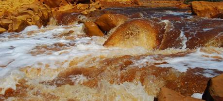 Acid Mine Drainage Can Remove Radioactivity From Fracking Wastewater Acid mine drainage causes severe environmental problems in the Rio Tinto, Spain.