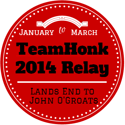 Help us Honk in Hull! Team Honk 2014 blogger Relay