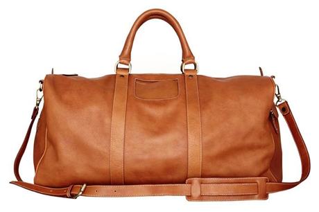 Travelteq All Leather Weekender image Travelteq All Leather Weekender