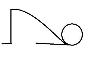Neck Anatomy: Neck Flexors in Extension stick figure drawing of person lying on back with bent knees