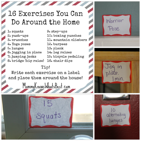 How Busy Parents Can Exercise at Home